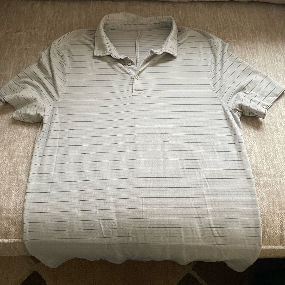 Evolution stripe polo lululemon